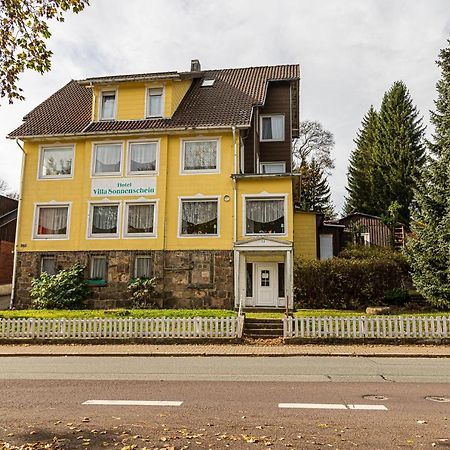 Ski Und Biker Hotel Villa Sonnenschein Braunlage Am Wurmberg Buitenkant foto