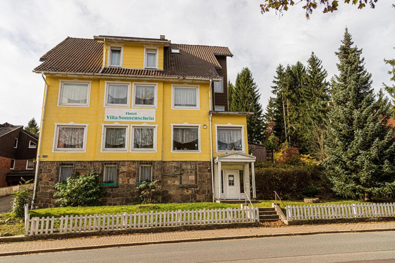 Ski Und Biker Hotel Villa Sonnenschein Braunlage Am Wurmberg Buitenkant foto